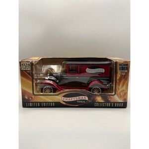Craftsman Tools 1928 Chevy Die-Cast Metal Collector Bank No. 4 Limited Edition
